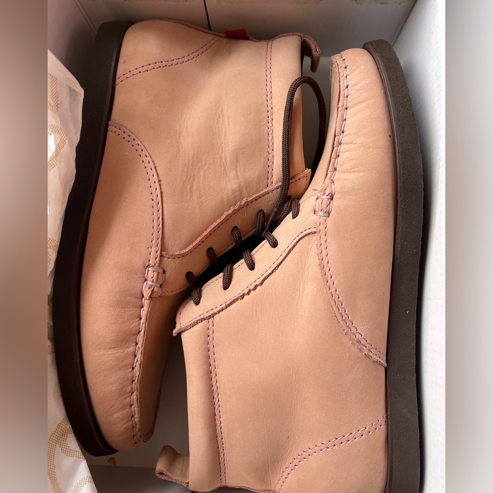 Marc Joseph Gramercy Bootie in Blush Nubuck girls size 4.5